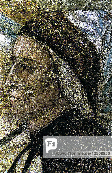 Porträt von Dante Alighieri  ca. 1287-1337. Künstler: Giotto