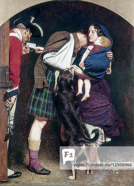 Der Befehl zur Freilassung  1746  1852-1853. Künstler: John Everett Millais