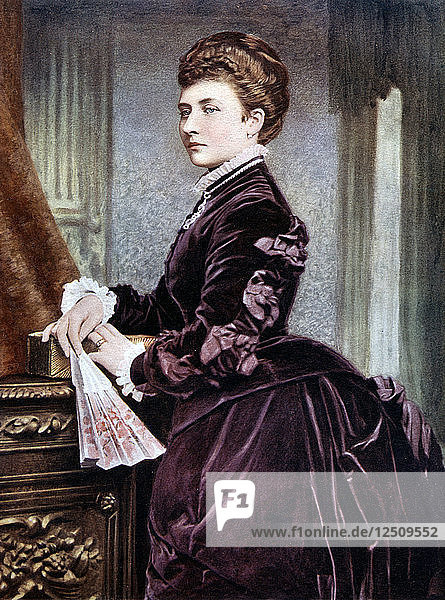 Die Prinzessin Louise  Herzogin von Argyll  Ende des 19. bis Anfang des 20: Atelier Bassano
