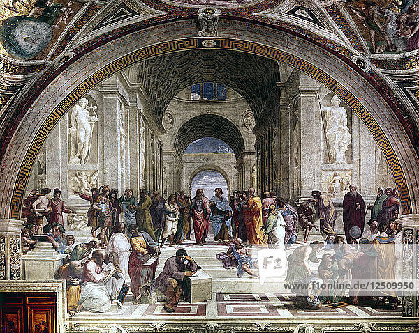 Schule von Athen  um 1510. Künstler: Raphael
