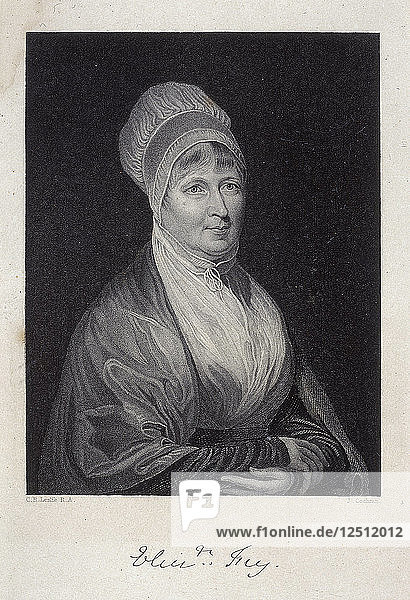 Elizabeth Fry  1844. Künstler: J Cochran