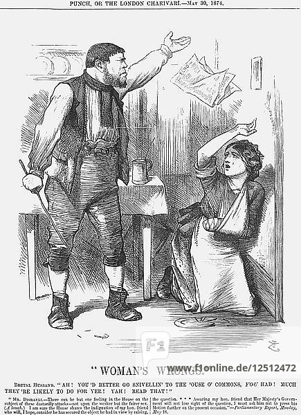 Das Unrecht der Frau  1874. Künstler: Joseph Swain