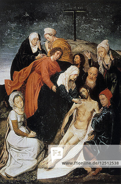 Die Beweinung  um 1479. Künstler: Hugo van der Goes