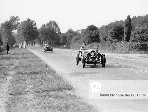 Lagonda Rapier Special  24-Stunden-Rennen von Le Mans  1934. Künstler: Unbekannt