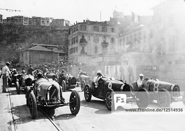 Großer Preis von Monaco  1929. Künstler: Unbekannt