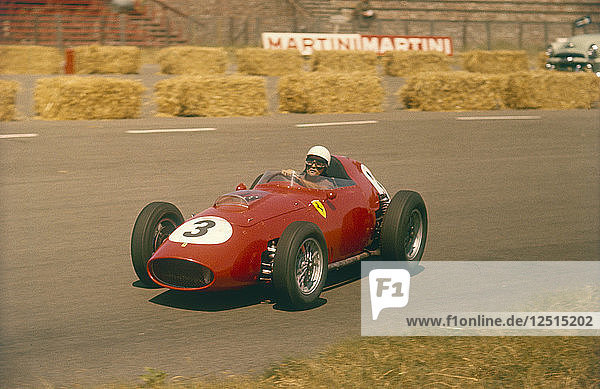 Phil Hill in Aktion in einem Ferrari  Großer Preis der Niederlande  Zandvoort  1959. Künstler: Unbekannt