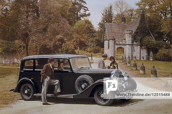 Werbeplakat für Rolls-Royce Autos  1939. Künstler: Unbekannt