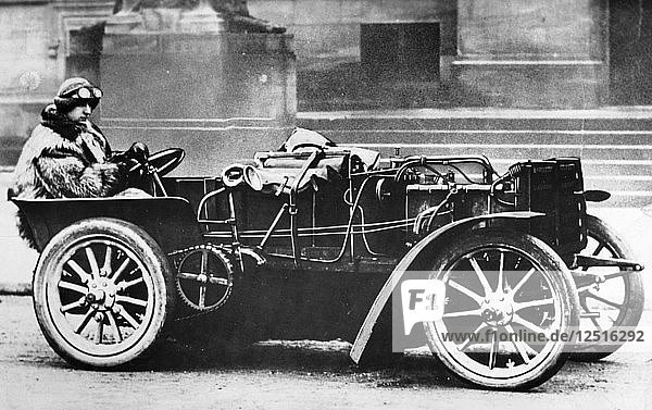 Bugatti-Prototyp  gebaut für das Rennen Paris-Madrid  (ca. 1901-c1903?). Künstler: Unbekannt