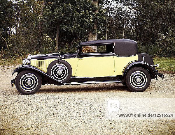1928 Hispano-Suiza. Künstler: Unbekannt
