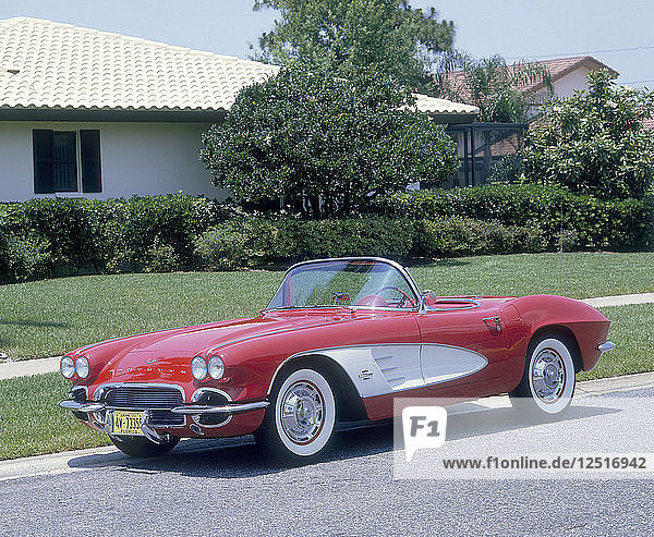 1961 Chevrolet Corvette. Artist: Unknown