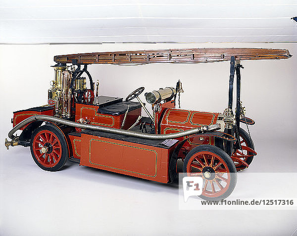 1907 Gordon Brillié Feuerwehrauto. Künstler: Unbekannt