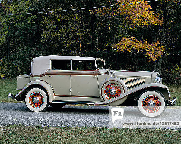 Ein Auburn 8-15 Phaeton von 1933. Künstler: Unbekannt