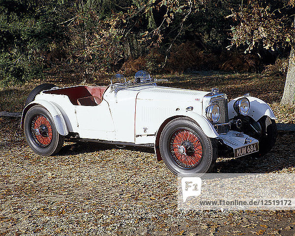 Ein Aston Martin Le Mans-Auto von 1933. Künstler: Unbekannt