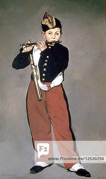 Fifer  1866. Künstler: Edouard Manet