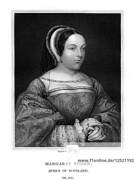 Margaret Tudor  Königin von Schottland  (1825)  Künstler: R. Cooper