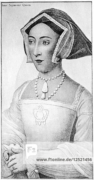 Jane Seymour  16. Jahrhundert  (1910). Künstler: Unbekannt