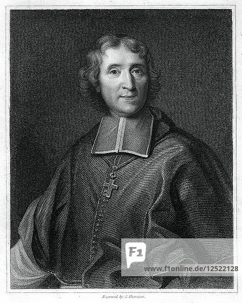 Francois Fenelon  französischer römisch-katholischer Theologe  Dichter und Schriftsteller  (1833)  Künstler: J. Thomson