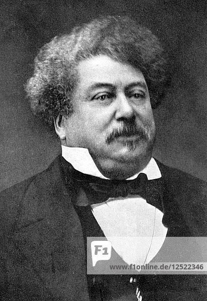 Alexandre Dumas  19th century French author  (1902). Artist: Unknown