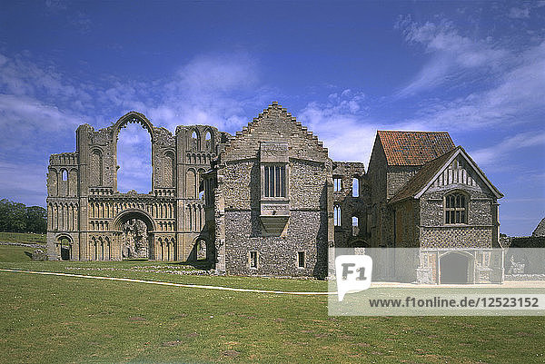 Castle Acre Priory  Norfolk  1997. Künstler: J Bailey