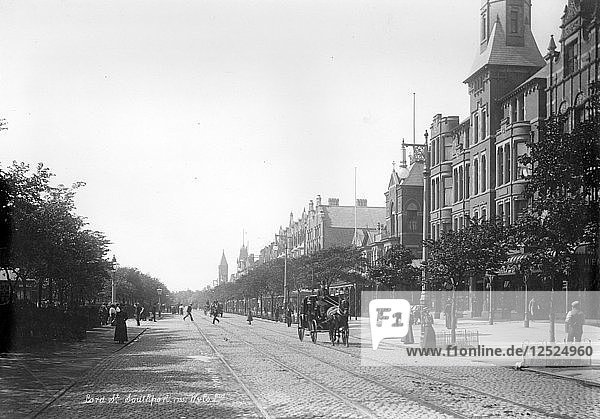 Lord Street  Southport  Lancashire  1890-1910. Künstler: Unbekannt