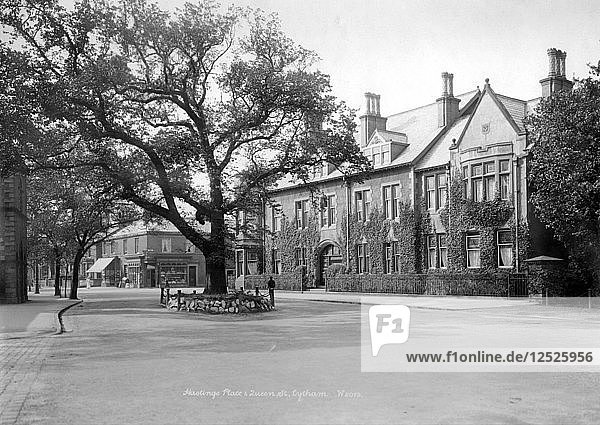 Hastings Place  Lytham St Annes  Lancashire  1890-1910. Künstler: Unbekannt