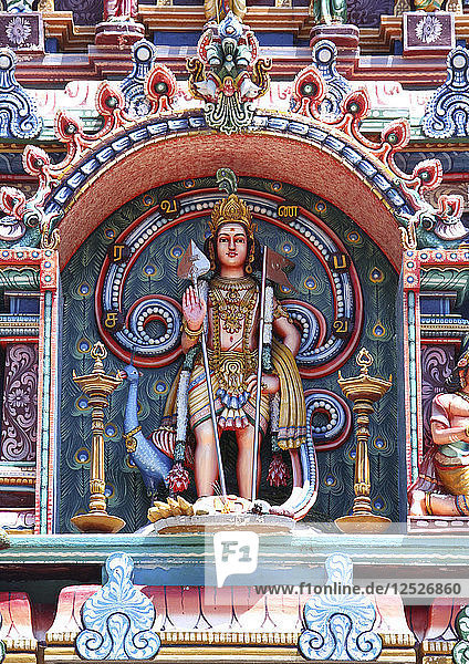 Hindu Temple Sri Lanka. Artist: Mike Smith