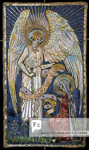 The Annunciation All Saints Church Helmsley North Yorkshire. Artist: Dorothy Burrows
