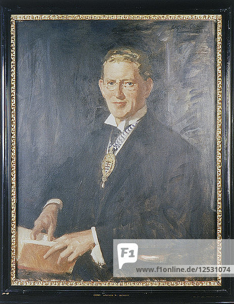 Sir Angus Newton Scott  1932. Artist: Wilfred Gabriel de Glehn