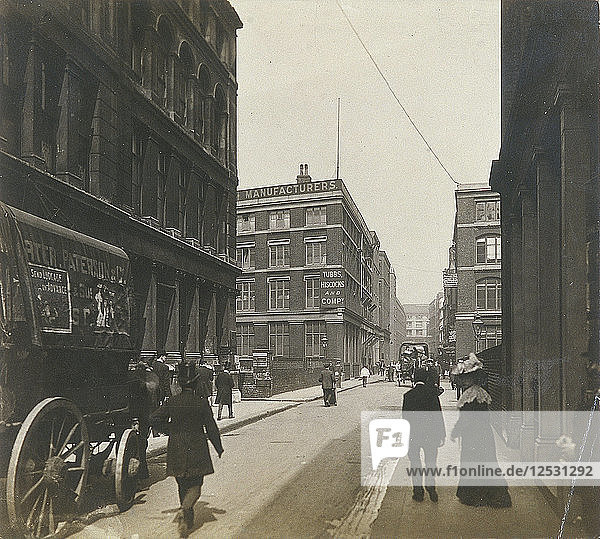 Milton Street  London  um 1920. Künstler: Anon