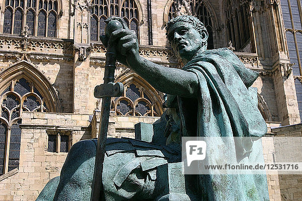 Statue of Constantine the Great York North Yorkshire