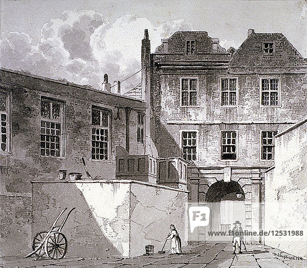 Shaftesbury House  Aldersgate Street  London  1811. Künstler: George Shepherd