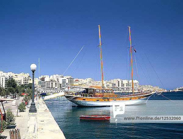Hafenviertel von Sliema  Malta