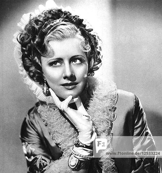 Irene Dunne  American film actress and singer  1934-1935. Artist: Unknown