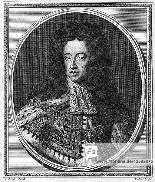 Wilhelm III.  König von England  Schottland und Irland  (1784) Künstler: John Goldar