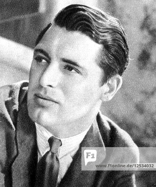 Cary Grant  in England geborener Filmschauspieler  1934-1935. Künstler: Unbekannt
