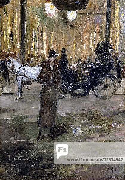 Die Elegante  um 1840-1900. Künstler: Edouard Jaques Dufeu