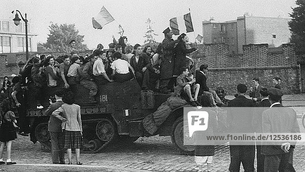 Liberation of Paris  August 1944. Artist: Unknown