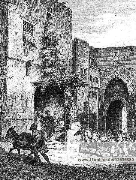 Carry Mamelukes  In the Citadel of Cairo  1880. Artist: Unknown