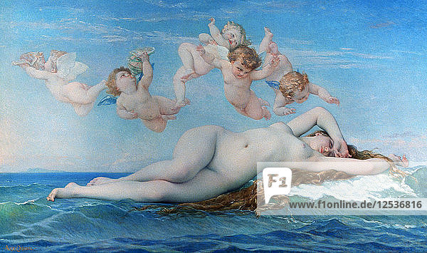 Geburt der Venus  1863. Künstler: Alexandre Cabanel