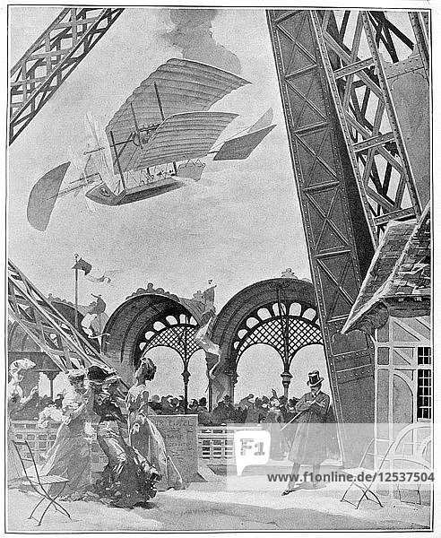 Die Eroberung der Lüfte auf dem Ambigu-Comique  1900. Künstler: Unbekannt