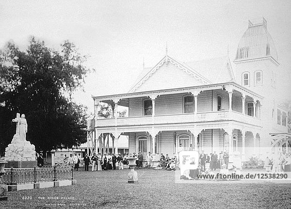 Der Palast der Könige  Tonga  1899. Künstler: Gebrüder Burton