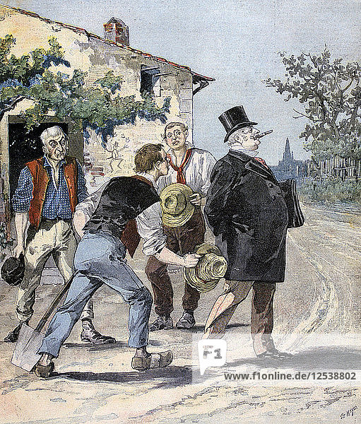 Nach der Wahl  1893. Künstler: Henri Meyer