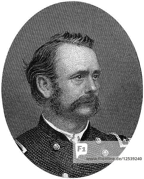 Lovell Harrison Rousseau  Union Major General  1862-1867.Artist: J Rogers