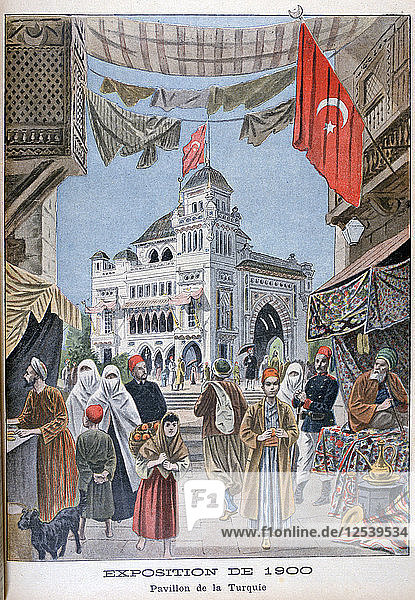 The Turkish pavilion at the Universal Exhibition of 1900  Paris  1900. Artist: Unknown