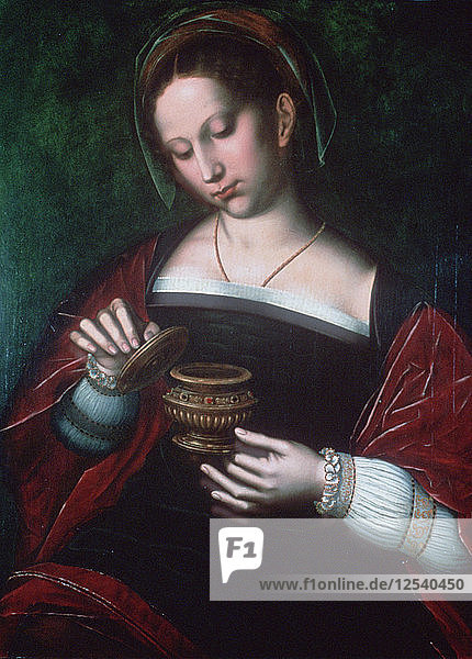 Maria Magdalena  um 1500-1550. Künstler: Ambrosius Benson