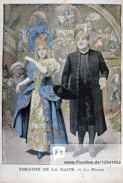 La Poupée  Théâtre de la Gaité  Paris  1896. Künstler: Henri Meyer