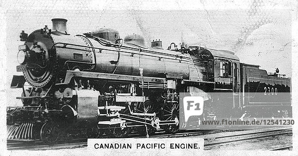 Canadian Pacific passenger engine  Canada  c1920s. Artist: Unknown