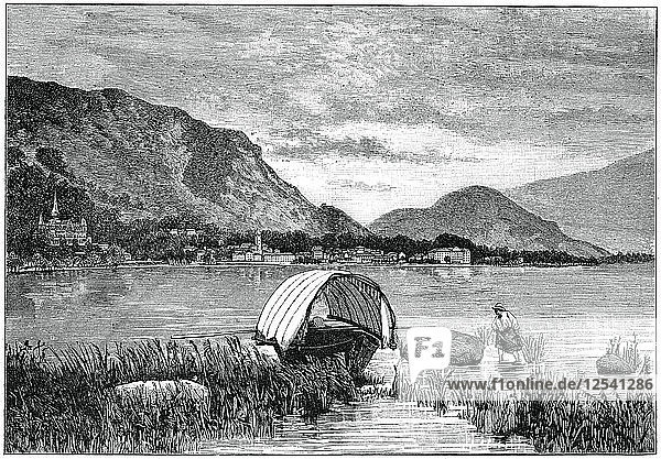 Baveno  on Lake Maggiore  northern Italy  1900. Artist: Unknown