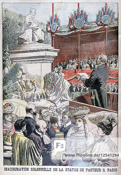 Einweihung der Statue von Louis Pasteurs  Paris  1904. Künstler: Unbekannt