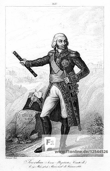 Jean-Baptiste Jourdan (1762-1833)  Marshal of France  1839.Artist: Legris